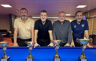 Bilardoda Baha Alptekin şampiyon oldu