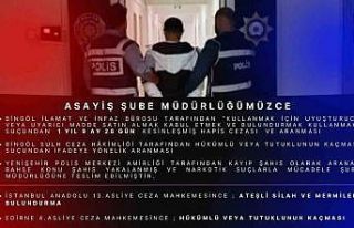 Bingöl’de haklarında kesinleşmiş hapis cezası...