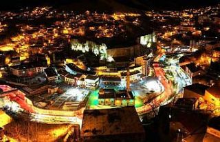 Bitlis’in ışıl ışıl görüntüsü büyülüyor