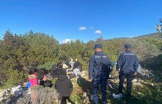Bodrum’da 18 düzensiz göçmen yakalandı