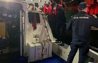 Bozcaada’da rahatsızlanan vatandaş Sahil Güvenlik...