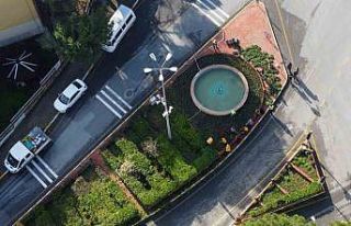 Bozdoğan’da mevsimlik çiçeklerin dikimi yapıldı