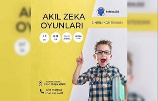 Bozkurt Belediyesinin Akıl Zeka Oyunları kursu kayıtları...
