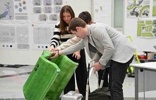 BŞEÜ’de çim biçme makinesi tasarım projesi...