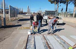Bünyan’da yaya geçitleri yenileniyor