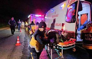 Bursa’da otomobil ile tır çarpıştı: 3 yaralı