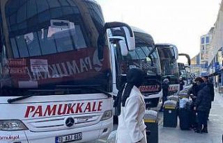 Büyük İstanbul Otogarı’nda yarıyıl tatili...