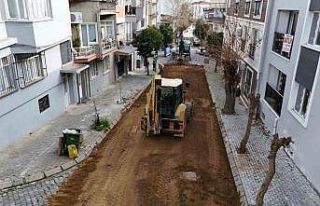 Büyükşehir Efeler’in yollarını yeniliyor