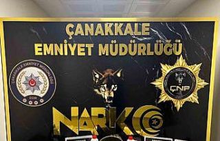 Çanakkale’de uyuşturucu operasyonuna 1 tutuklama