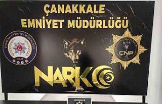 Çanakkale’de uyuşturucu ticareti yapan 1 şüpheli...