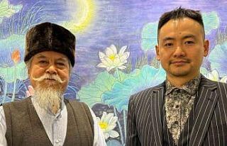 Çinli baba ve oğlunun “Sanatla Büyümek” sergisi...