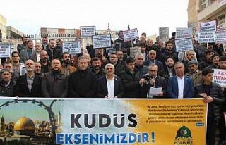 Cizre’de STK’lardan Dünya Kudüs Haftası’nda...