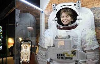 Çocuklar yarıyıl tatilinde Gökmen Uzay Havacılık...