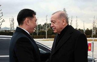Cumhurbaşkanı Erdoğan, Moğolistan Cumhurbaşkanı...