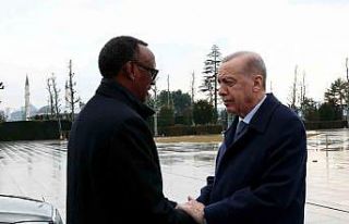 Cumhurbaşkanı Erdoğan, Ruanda Cumhurbaşkanı Kagame’yi...