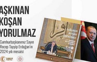 Cumhurbaşkanı Erdoğan’ın 2024 mesaisi kitaplaştırıldı