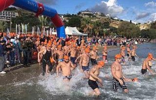 Datça’da 19. Açık Kış Yüzme Maratonu start...