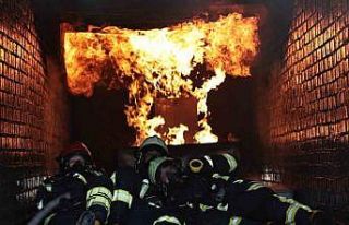 Denizli itfaiyesi gecen yıl 7 bin 497 olay müdahale...