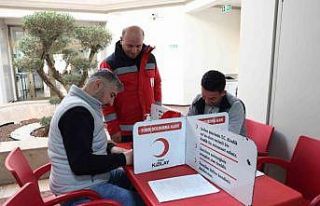 Denizli OSB’den Kızılay’ın yürüttüğü kan...