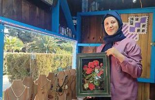 Depremden sonra kursa gitti, kendi işini kurdu