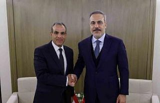 Dışişleri Bakanı Fidan, Mısırlı mevkidaşıyla...