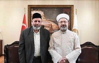 Diyanet İşleri Başkanı Erbaş, Filistinli Alimler...
