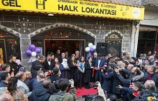 Diyarbakır’da 3’üncü Halk Lokantası açıldı