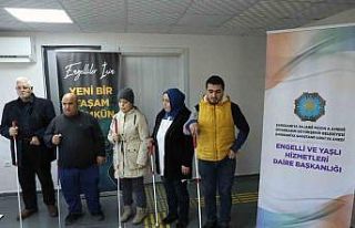 Diyarbakır’da görme engellilere ’bağımsız...