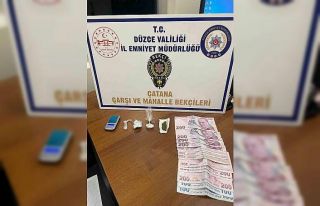 Düzce’de uyuşturucu satıcısı tutuklandı