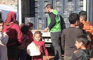 Düzce’den Suriye’ye ilk yardım tırı ulaştı