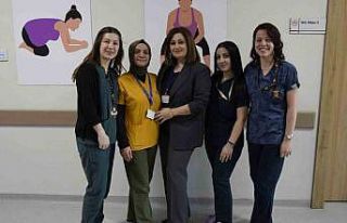 Ebeler ödüllendirildi