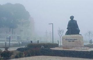 Edirne’de sis ulaşımı aksattı