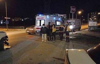 Edirne’de trafik kazası: 2 yaralı