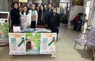 Elazığ’da vatandaşlar serviks kanseri hakkında...