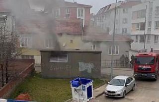 Elektrik trafosundaki yangın paniğe sebep oldu