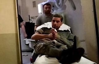 Elini makineye kaptıran işçinin parmağı koptu