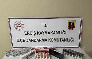 Erciş’te kaçak sigara operasyonu