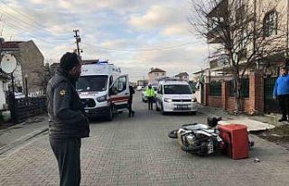 Ergene’de trafik kazası: 1 yaralı