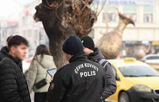 Erzincan’da "Huzurlu Sokaklar" uygulaması...