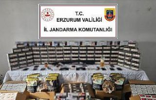 Erzurum’da jandarmadan uyuşturucu tacirlerine geçit...