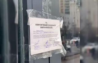 Esenyurt’ta eğlence mekanında alkol alan adam...