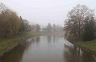 Eskişehir sis altında