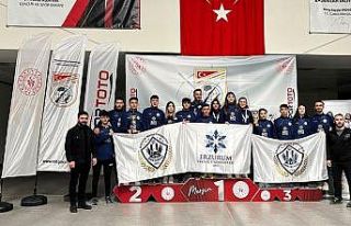 ETÜ Atıcılık Takımı Türkiye rekoruyla şampiyon...