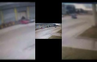 Fabrika önünde drift pahalıya mal oldu