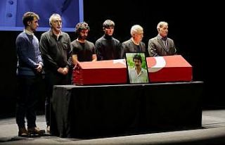 Ferdi Tafur için AKM’de tören düzenlendi