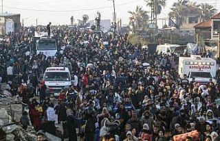 Filistinliler, sevinç gözyaşlarıyla evlerine dönüyor