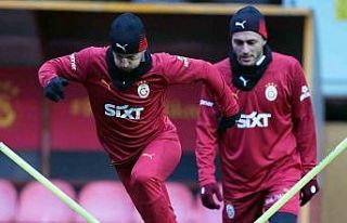 Galatasaray, Atakaş Hatayspor maçı hazırlıklarını...