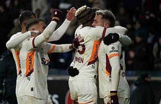 Galatasaray deplasmanda üst üste 17. maçını kazandı