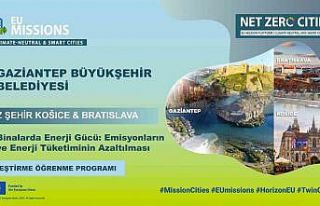 Gaziantep Avrupa Birliği şehirler misyonu programına...