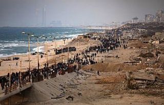 Gazze’nin kuzeyine dönen Filistinlilerin sayısı...